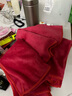 浩寶洗車(chē)毛巾磨絨加厚型超細纖維干發(fā)巾擦車(chē)毛巾擦玻璃用吸水抹布420g 加厚型紅色 40*60CM 曬單實(shí)拍圖