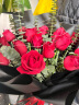 梦馨鲜花速递19朵红粉香槟玫瑰花束礼盒全国同城花店配送 19朵红玫瑰花束——女神款 晒单实拍图