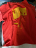 稻草人（MEXICAN）短袖套装男夏季男士印花休闲短袖T恤短裤运动套装男 红色 L 实拍图