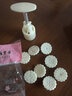 帕帕羅蒂（PAPAROTTY）烘焙工具 圓形冰皮月餅模具 綠豆糕模手按壓廣式模 圓形50克 曬單實(shí)拍圖