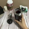 ULTICARE紫砂內(nèi)膽顯溫保溫杯男女士商務(wù)辦公茶水分離泡茶杯實(shí)用高檔伴手禮 紳士黑400ml(紫砂內(nèi)膽|智能測(cè)溫) 曬單實(shí)拍圖