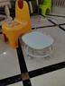 密林亞克力小凳子靜音帶萬(wàn)向輪寶寶學(xué)步凳網(wǎng)紅小椅子滑輪矮凳美縫地凳 亞克力滑輪凳-透明色 曬單實(shí)拍圖