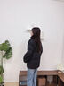 波司登（BOSIDENG）【反季】羽絨服女短款立領(lǐng)加厚新國標90絨商場(chǎng)同款寬松休閑外套 黑色 XL 175/96A 體重約140-160斤 曬單實(shí)拍圖