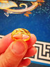 六福珠寶結婚禮物 足金龍鳳結婚對戒黃金戒指女款 計價(jià) 約3.61克 曬單實(shí)拍圖