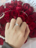 鉆石世家 一生至愛18K金鉆石戒指50分GIA鉆戒結(jié)婚戒指 生日紀(jì)念日禮物 GIA國檢雙證書 主石50分 F-G/SI 10號 曬單實(shí)拍圖