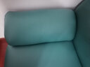 福羅帝（FROUDE） 布藝沙發(fā)小戶型沙發(fā)科技布沙發(fā)客廳現(xiàn)代沙發(fā)簡約沙發(fā)雙人沙發(fā) 【2.0加厚科技布】海綿款-軍綠色 1.9米大三人 曬單實(shí)拍圖