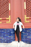 伊芙麗（eifini）【萬向彈】伊芙麗加長版超彈軟直筒褲女2024秋季新款顯瘦褲 黑色加長版 S 90-100斤 曬單實(shí)拍圖