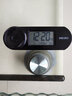 SEIKO日本精工時(shí)鐘可調鬧鈴夜燈溫度日歷電子臥室辦公室學(xué)生電子鬧鐘 黑色QHL067K 曬單實(shí)拍圖
