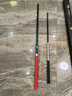 BAISHA FISH BS魚竿手把套纏繞帶吸汗帶纏把帶龍骨把套竿把魚桿防滑加長防水魚干 24厘米龍紋黑色 曬單實拍圖