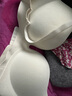 南極人無痕內(nèi)衣女小胸聚攏顯大無鋼圈調(diào)整型收副乳防下垂性感文胸奶白 曬單實(shí)拍圖
