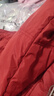 皮爾卡丹（pierre cardin）羽絨服女短款2025新款冬裝韓系溫柔時(shí)尚小個(gè)子時(shí)尚厚外套顯瘦女裝 紅色 2XL 135-150斤 曬單實(shí)拍圖