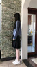 凱恩拉迪（Ken Radi）牛筋底小白鞋女高幫鞋2024新款春秋厚底內增高女鞋軟底休閑鞋 米白單里 34 220mm 曬單實拍圖