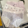 小豬彼特兒童內(nèi)褲女童純棉短褲女孩三角褲大童女寶寶小孩子四角褲不夾屁股 11010紫色兔子【純棉款】 5條 130 cm 身高120-130cm 40-50斤 曬單實拍圖