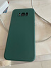 嚴明 三星s8+手機殼三星s8+保護套全包鏡頭防摔直邊液態(tài)硅膠殼個性男女款 【暗夜綠】 曬單實拍圖