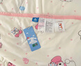 婷芙蘭kitty貓冰絲乳膠涼席夏被床上四件套夏天學(xué)生床單人可機洗三件套 櫻桃美樂(lè )蒂【涼而不冰】WMJ 150cm*200cm 涼席+夏被+枕套*2 曬單實(shí)拍圖