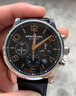 【二手95新】萬(wàn)寶龍明星系列男表時(shí)光行者系列自動(dòng)機械日期顯示二手奢侈品腕表手表鐘表 43MM黑盤(pán)橙針三眼皮帶U0101548 曬單實(shí)拍圖
