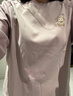 康妮雅（Conlia）睡衣女長(cháng)袖長(cháng)褲純棉厚款圓領(lǐng)可愛(ài)原創(chuàng  )甜美家居服睡服寬松大碼 黛雅兔-丁香紫 L 建議161-165cm/55-68kg 曬單實(shí)拍圖