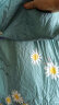 艾薇 枕套一对装 纯棉枕头套全棉枕芯套子 兰亭序（浅蓝）48*74cm 实拍图
