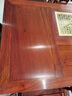 代代傳紅木家具緬甸花梨（學(xué)名：大果紫檀）實(shí)木明清茶桌椅組合 茶臺 古典功夫中式獨板主人椅茶桌 獨板1.58米主人椅茶臺（七件套） 曬單實(shí)拍圖