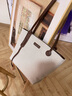 viney托特包包女包大容量帆布包手提包生日禮物送女友老婆 【咖色】實(shí)用高級感百搭品牌單肩大包 曬單實(shí)拍圖