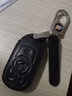 適用于別克2023款君威鑰匙套全包22款全新君威真皮鑰匙包09-16款專(zhuān)用汽車(chē)遙控保護殼19款鎖匙扣 B6黑色+扣（17-23款君威） 曬單實(shí)拍圖