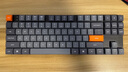 keychron渴創(chuàng) K1Max 機械鍵盤 三模鍵盤 無線鍵盤 QMK/VIA開源改鍵 客制化鍵盤 輕薄機身 兼容Mac/Win系統(tǒng) K1Max-不可插拔 白光版紅軸 曬單實拍圖