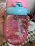 迪士尼（Disney）儿童水杯吸管防摔宝宝便携夏季幼儿园Tritan水杯带背带家用 米妮 350ml 【吸管杯】 实拍图