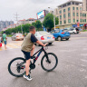 千里达（TRINX）K014山地自行车双碟刹避震前叉碟刹学生自行车青少年童车山地车 K014 -24*12-哑黑蓝 实拍图
