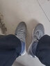 特步男鞋運動(dòng)鞋跑步鞋子輕便透氣鏤空網(wǎng)眼夏季單網(wǎng)薄款男士網(wǎng)鞋 淺灰(大網(wǎng)孔透氣) 43 曬單實(shí)拍圖