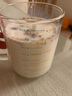 耐熱玻璃兒童牛奶杯帶刻度沖奶粉杯家用小量杯微波爐早餐杯冬璃 單只小藍杯 曬單實拍圖
