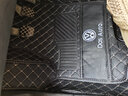 13/14/15/16/17/18/19年新款大眾桑塔納專(zhuān)用雙層汽車(chē)腳墊大全包圍加厚皮革可拆卸 單層黑金【車(chē)標】 曬單實(shí)拍圖