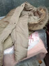 婉玫羽絨服女冬中長(cháng)款新款冬季時(shí)尚大毛領(lǐng)加厚保暖外套寬松羽絨服顯瘦 卡其色【仿真貉子毛領(lǐng)】 M建議（105-115斤） 曬單實(shí)拍圖