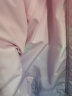 多妙屋女童冲锋衣儿童外套春秋款风衣摇粒绒大童秋装洋气三合一可拆卸 充棉款 粉紫 93028 150cm（参考身高145-155） 实拍图