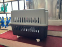 波奇多 宠物航空箱大号(建议40斤内)带轮子 猫狗大容量空运箱托运航空箱 实拍图