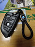 2022款華晨寶馬X3鑰匙包套高檔真牛皮專(zhuān)用全新寶馬x3鑰匙扣M運動(dòng)套裝男女士鑰匙保護套殼扣包鏈 B款黑色+繩子（刀鋒四鍵華晨寶馬X3專(zhuān)用） 曬單實(shí)拍圖
