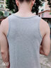 簡(jiǎn)云 2件純棉背心男士健身運動(dòng)薄款無(wú)袖t恤外穿吊帶坎肩打底汗衫夏季 白色+白色 L 【適合110-130斤】 曬單實(shí)拍圖