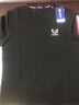Navigare意大利小帆船棉質(zhì)親膚短袖T恤男夏裝圓領(lǐng)體恤時(shí)尚休閑透氣小白T 暗夜黑 M /48 曬單實(shí)拍圖