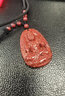 玉有情2026馬年本命佛朱砂吊墜護身符男女款原礦透光顆粒生肖守護神項鏈 曬單實(shí)拍圖