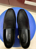 休閑皮鞋男士真皮商務(wù)休閑鞋英倫風(fēng)婚鞋中青年經(jīng)典爸爸鞋正裝上班套腳男鞋 2078黑色 39 曬單實(shí)拍圖