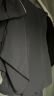 京东京造【凉感抗皱】冰丝睡衣男睡衣夏季冰丝家居服套装 灰色M 实拍图