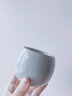 單亦汝瓷汝窯茶杯冰裂釉開片可養(yǎng)功夫茶具主人杯高檔謝師禮禮品 玲瓏對杯【開片可養(yǎng)】 曬單實拍圖
