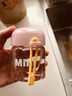 慕柯150ml小巧迷你水杯可愛(ài)超萌小號微型袖珍高硼硅玻璃杯 粉色_150ml 曬單實(shí)拍圖