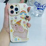 圣圖朗小飛象長頸鹿適用蘋果15手機(jī)殼卡通iphone15promax掛繩iPhone13可愛女12液態(tài)硅膠16軟14Plus防摔套 液態(tài)硅膠-古董白-小飛象 iPhone 13 Pro 曬單實拍圖