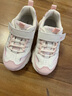 百麗（Belle）童鞋兒童運動(dòng)鞋春秋女童跑步鞋老爹鞋時(shí)尚休閑鞋 米粉色33 曬單實(shí)拍圖