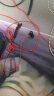 钛度（Taidu）TG10星鲨 游戏入耳式耳机 usb接口线长2.5m 带高清麦克风 台式电脑笔记本通用 航铝外壳  红黑色 实拍图