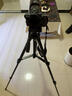 百圖富1.8米支架微單反相機直播三腳架適用索尼A6400 ZV-1 Alpha 7C a7M3 a7M4 A6000豎拍L板三角架 1.5米三腳架+手機夾 曬單實(shí)拍圖
