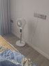 飛利浦（PHILIPS） 空氣循環(huán)扇渦輪仰俯送風(fēng)電風(fēng)扇落地家用立式輕音辦公室搖頭定時(shí)大風(fēng)力對流小電扇風(fēng)扇 白色 曬單實(shí)拍圖