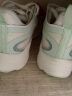 乔丹QIAODAN祝绪丹同款轻速运动鞋女夏季网面透气减震舒适轻速 象牙色青柠绿 37 实拍图