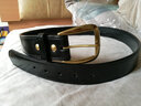 GALCOGUNLEATHER美國進(jìn)口GALCO SB2戰術(shù)運動(dòng)腰帶男士頭層皮帶全手工皮帶軍迷腰帶 黑色 40 曬單實(shí)拍圖
