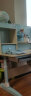 黑白调学习时光C1学习桌椅套装多功能升降学生桌椅书桌写儿童字桌家用课桌1.2m蓝 实拍图